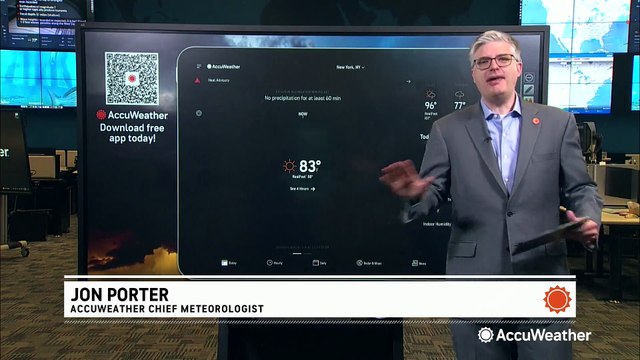 Accessing day-to-day forecasts with free AccuWeather app