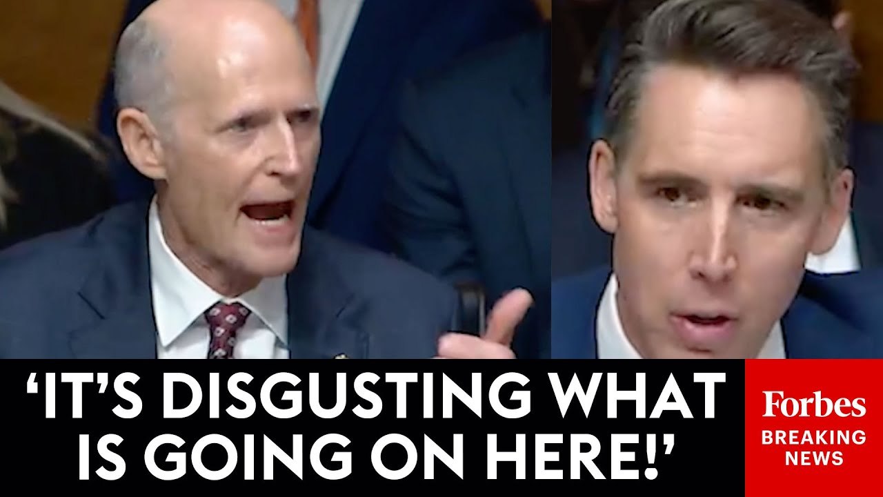 Rick Scott & Josh Hawley Battle Over Bill To Ban Stock Trading By Members Of Congress