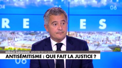 «Il y a assez d'antisémites en France, il n'y a pas besoin d'en importer», tonne Gérald Darmanin