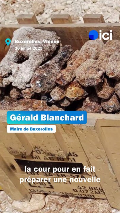 Des démineurs font exploser des obus de la Seconde guerre mondiale découverts sous une école dans la Vienne