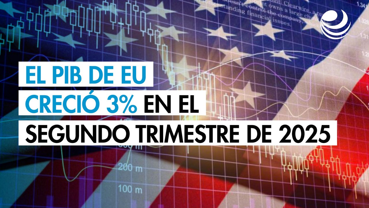 El PIB de Estados Unidos creció 3% en el segundo trimestre de 2025 ...