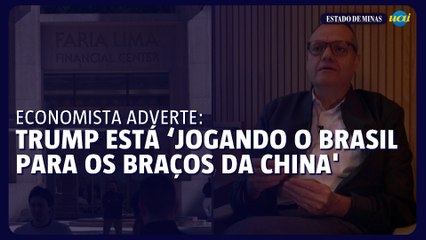 Trump está ‘jogando o Brasil para os braços da China', adverte economista