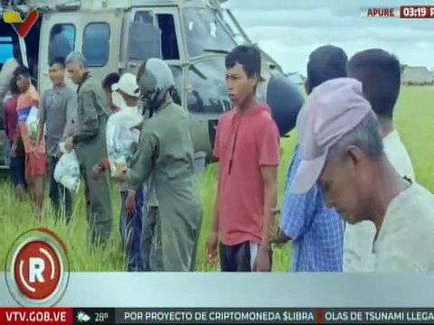 Gobierno Bolivariano atiende de manera integral a 250 familias indígenas afectadas por lluvias