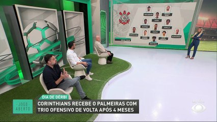 Escalação do Corinthians tem volta de trio Garro-Yuri Alberto-Memphis contra o Palmeiras