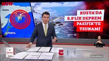 Rusya'nın Kamçatka Yarımadası açıklarında 8,8 büyüklüğünde deprem meydana geldi!