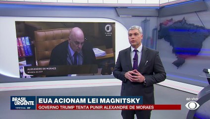 EUA aplicam sanções contra Alexandre de Moraes com a Lei Magnitsky