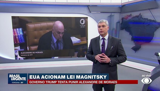 EUA aplicam sanções contra Alexandre de Moraes com a Lei Magnitsky
