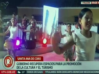 Falcón | Gobierno regional impulsa el turismo y la cultura en Santa Ana de Coro