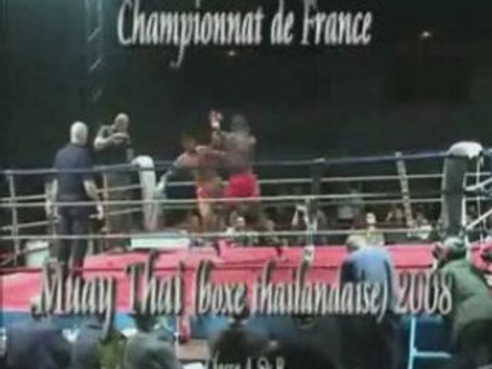 BIGOT BRUNO CHAMPIONNAT DE FRANCE BOXE THAI 2008