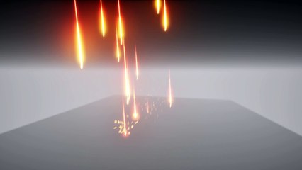VFX meteor spell Unreal Engine Niagara