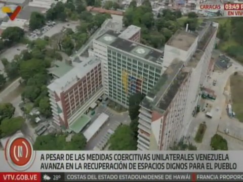 Autoridades entregan áreas rehabilitadas del Hospital Militar Universitario Dr. Carlos Arvelo