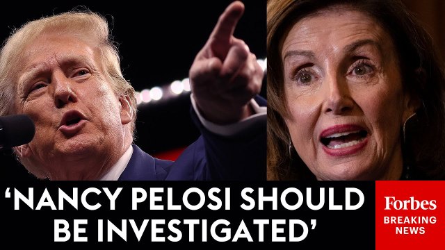 Trump Outright Calls For Investigation Into Pelosi For Stock Trading