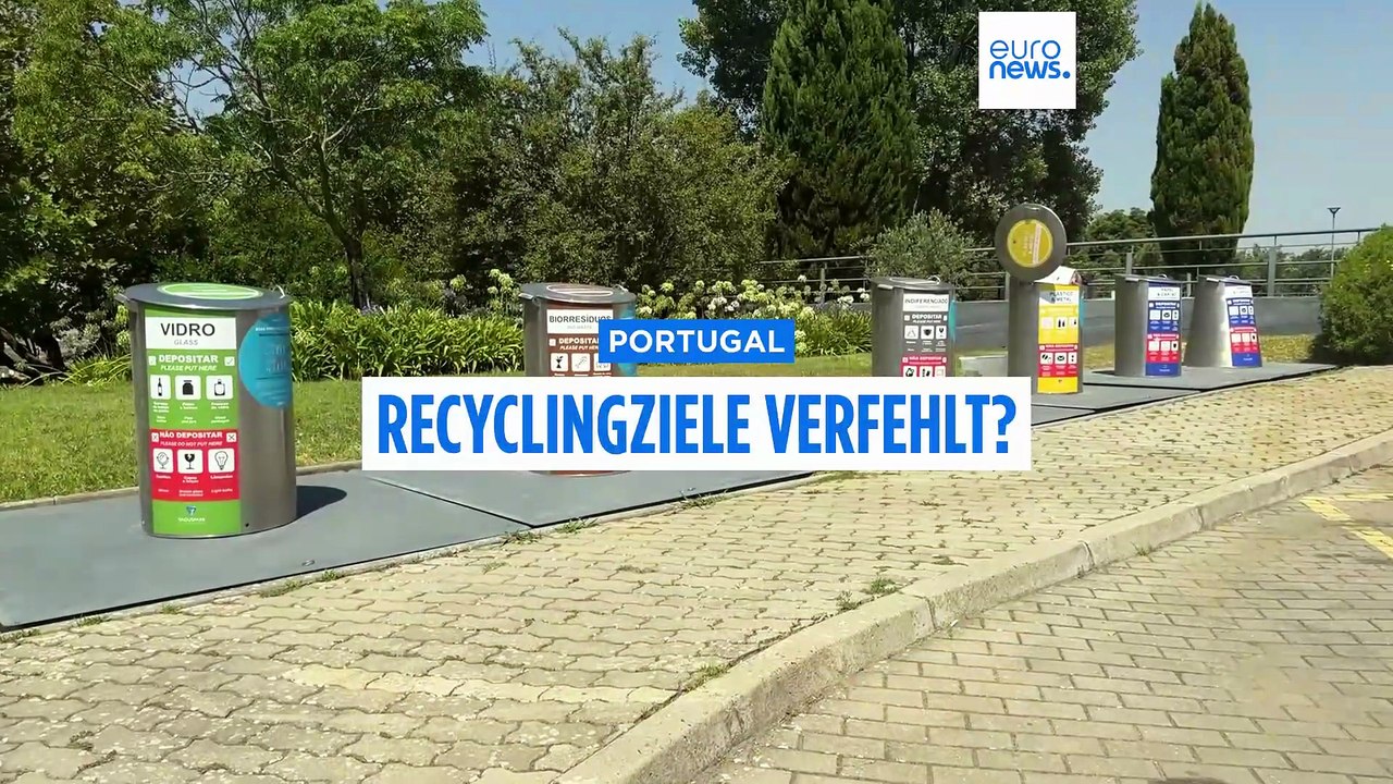 Portugal könnte Recyclingziele verfehlen