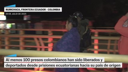 ECUADOR deporta a presos Colombianos
