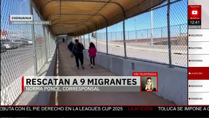 Rescatan a 9 migrantes privados de la libertad en Ciudad Juárez