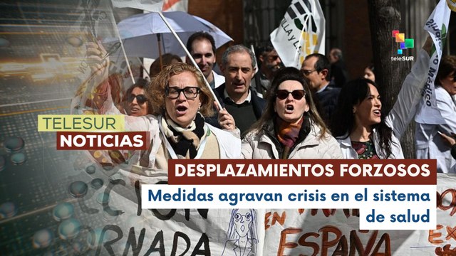 Médicos españoles protestan contra malas condiciones laborales