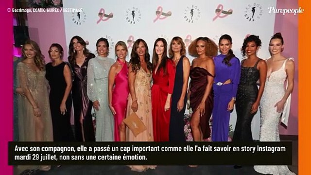 On a tourné la page en douceur... : Après avoir quitté la France, cette ancienne Miss France passe un nouveau cap avec son compagnon