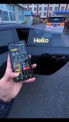 LED car sign #tech #cars