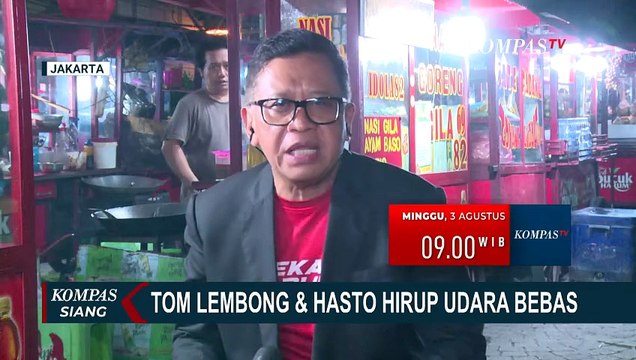 Hasto Kristiyanto dan Tom Lembong Bebas Usai Dapat Amnesti-Abolisi, Begini Beda Pernyataannya