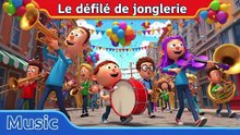 Le défilé de jonglerie – Musique instrumentale comique  Accordéon & tuba – Ambiance cirque