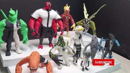 How to make BEN 10 all Original Alien using clay tutorial  Ben10 clay