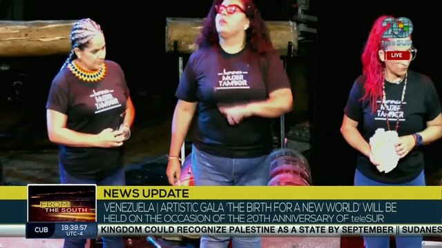 Venezuela | Gala The Birth for a New World to be held for teleSUR’s 20th anniversary