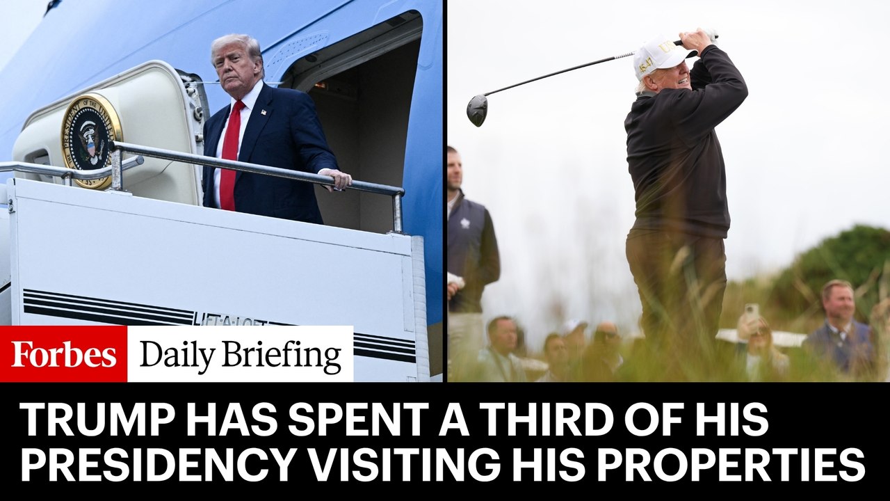 President Trump Has Spent About One-Third Of His Presidency Visiting His Own Properties