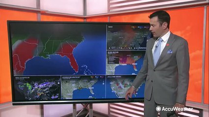 Hot, humid and stormy in the Southeast