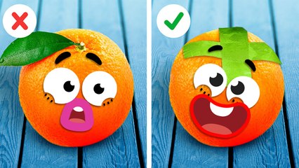 Greedy Orange Ate THE FORBIDDEN Popcorn! 🍊😈💨 His tummy wants revenge 😵