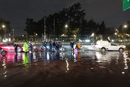 Suspenden el servicio en tramo de la Línea A del Metro de CDMX por inundación