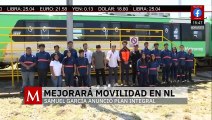 El gobernador Samuel García dice que la movilidad mejorará en Nuevo León para el 2026