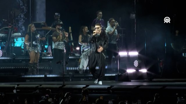 Dünyaca ünlü şarkıcı Justin Timberlake, İstanbul'da konser verdi