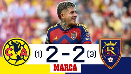 América pierde en el debut I América (1) 2-2 (3) Salt Lake I Resumen y goles