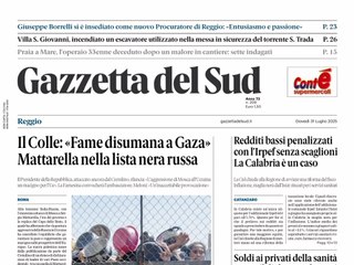 rassegna calabria 31 luglio