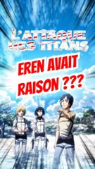Eren a-t-il eu raison de tout détruire ? Analyse des motivations dans L'Attaque des Titans ⚔️