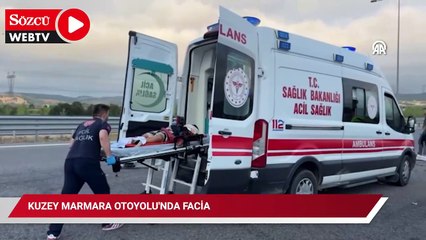 Kuzey Marmara Otoyolu'nda facia