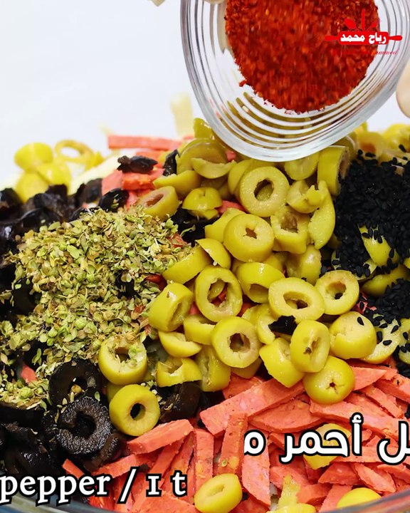 بورك التركية بحشوة البيتزا صينية البوريك التركي السريع بدون عجن ولا تعب مع رباح محمد