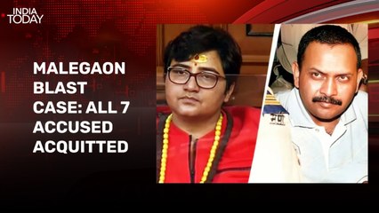 All 7 accused acquitted in Malegaon blast case, including BJP MP Pragya Thakur
