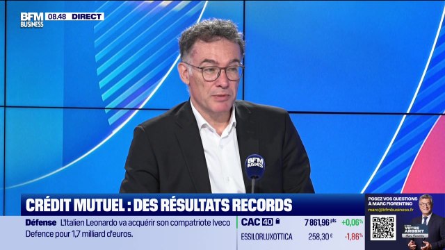 Éric Petitgand (Crédit Mutuel Alliance Fédérale) : Les résultats records du Crédit Mutuel - 31/07