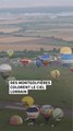 Des montgolfières colorent le ciel Lorrain