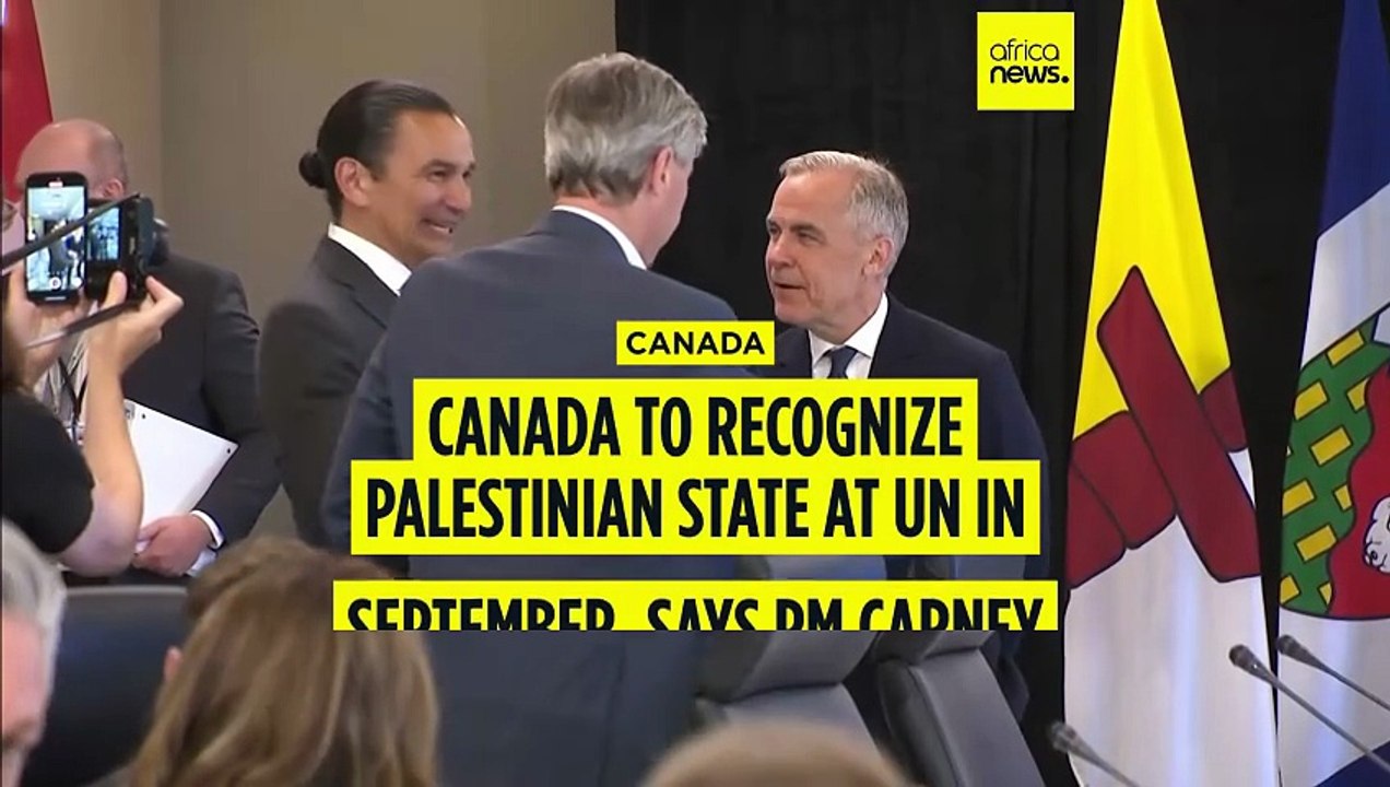 Canada to recognize Palestinian state at UN in september, says PM Carney