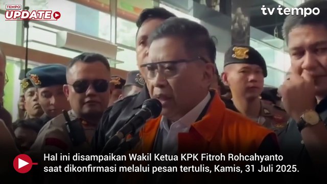 KPK Ajukan Banding Vonis Penjara 3,5 Tahun Hasto Kristiyanto