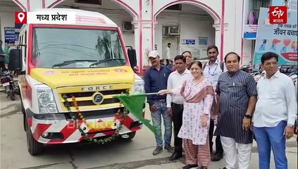 वाह रे स्वास्थ्य विभाग! रतलाम में अधिकारियों ने शव वाहन का कर डाला 'शुभारंभ'