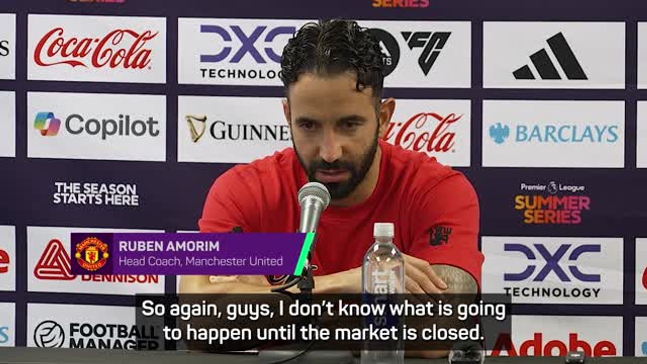 Amorim addresses Benjamin Sesko links