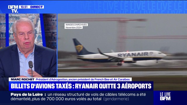 Taxe billets d'avion : le coup de colère de Ryanair - 31/07