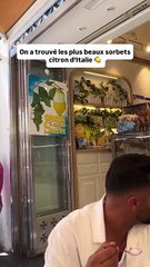 On a trouvé les meilleurs sorbets au citron d’Italie 🍋🇮🇹