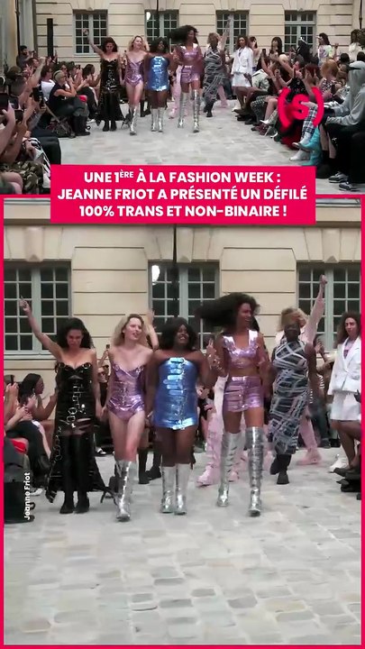 C’est une première dans l’histoire de la Fashion Week parisienne ! Jeanne Friot a présenté un défilé