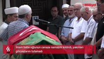 İmam babanın en acı görevi! Amerika’da ölen oğlunun cenaze namazını kıldırdı