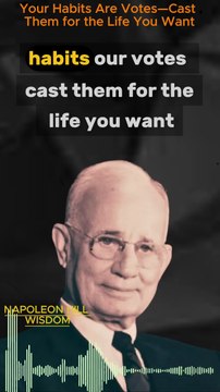 Your Habits Are Votes—Cast Them for the Life You Want/Change Your Habits, Change Your Life – Every Action is a Vote