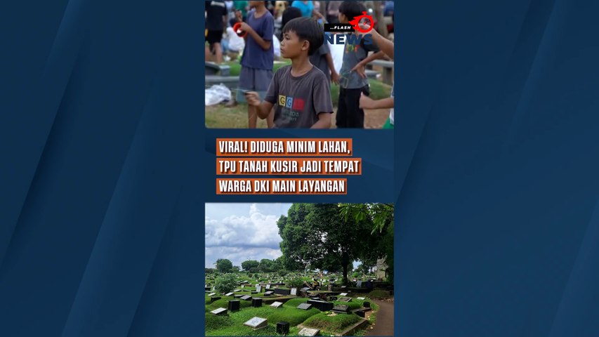 Viral! Diduga Minim Lahan, TPU Tanah Kusir Jadi Tempat Ajang Warga DKI Main Layangan